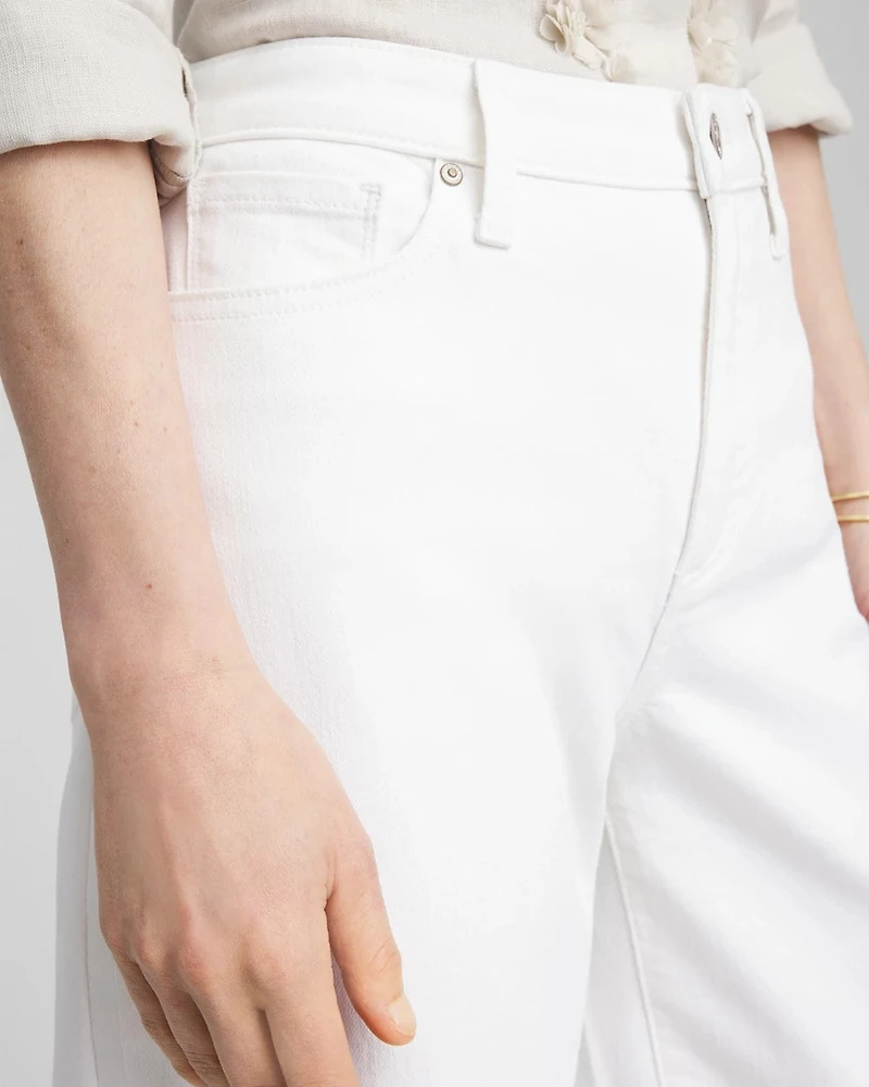 So Slimming® High-Rise Wide Cropped Jeans