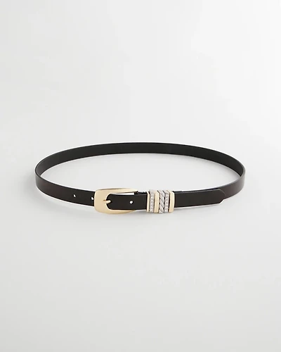 Mixed Metal Trouser Belt