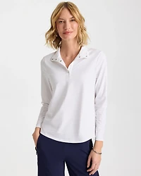 Zenergy® UPF Shadow Stripe Polo