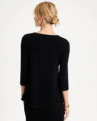 Travelers™ 3/4 Flutter Sleeve Pullover