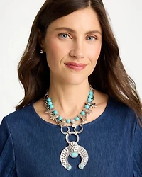 Chico’s Originals Short Pendant Necklace