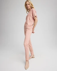 Brigitte™ Pull-On Slim Rivet Ankle Pants