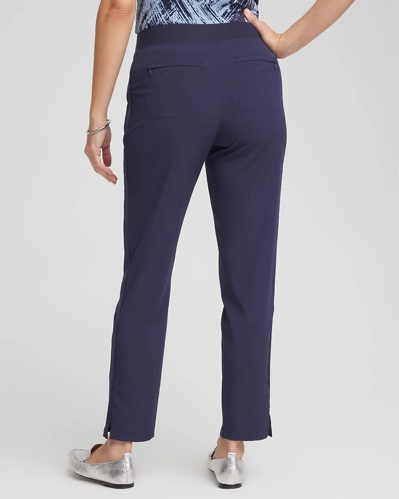 Zenergy® UPF Rib Mix Ankle Pants