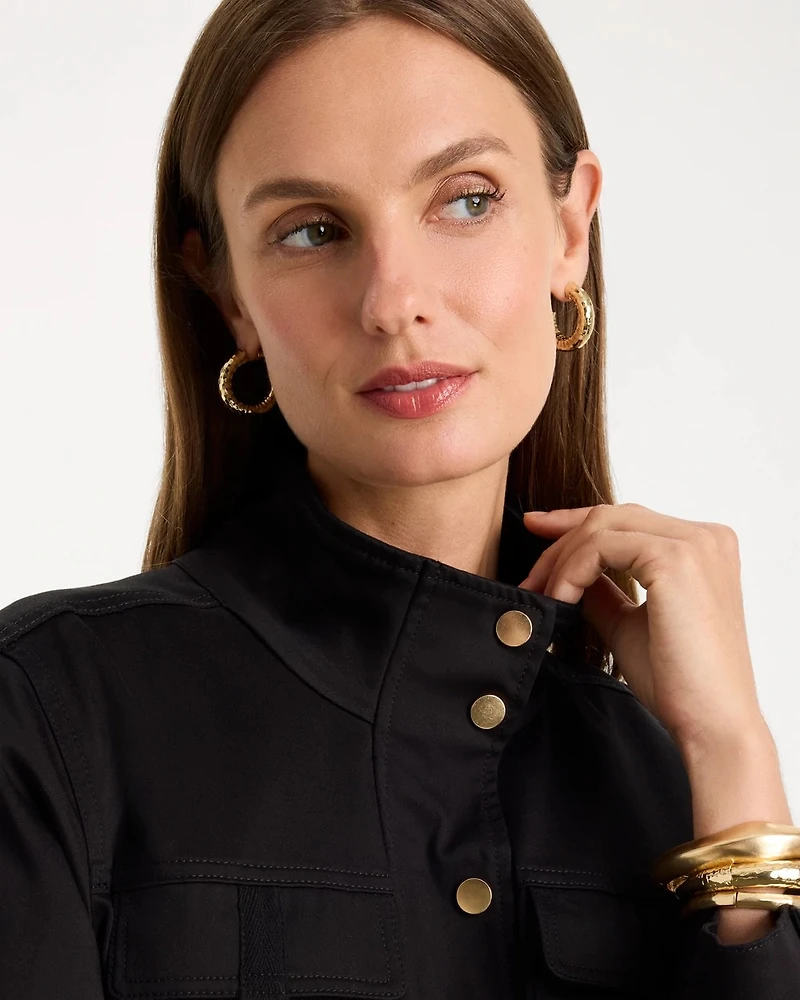 Soft-Stretch Utility Jacket