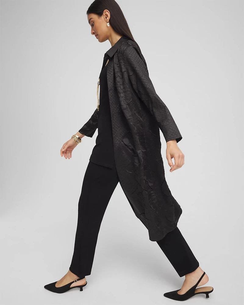 Travelers™ Collection Reptile Print Crushed Duster