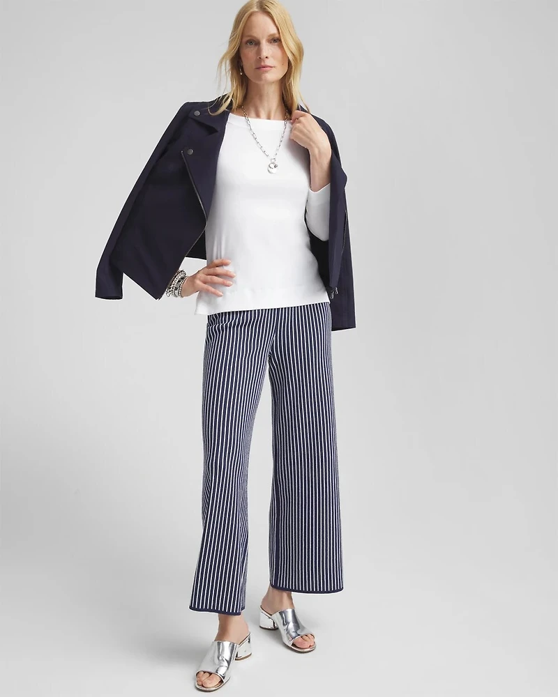 3/4 Sleeve Bateau Neck Tee