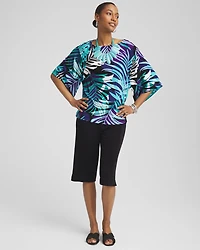 Travelers™ Tropical Nights Kimono Sleeve Top