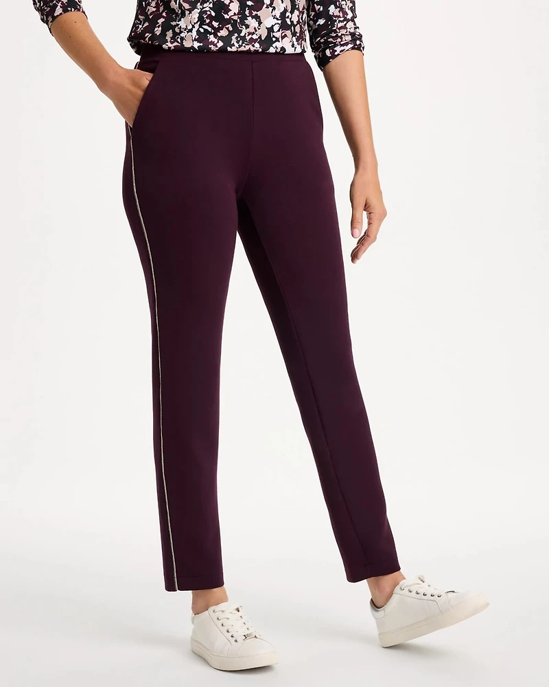 Zenergy® Soft Caviar Bead Ankle Pants