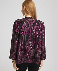 Travelers™ Collection Mesh Embroidered Jacket