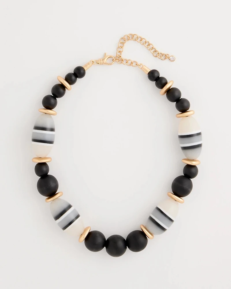 Neutral Single Strand Necklace