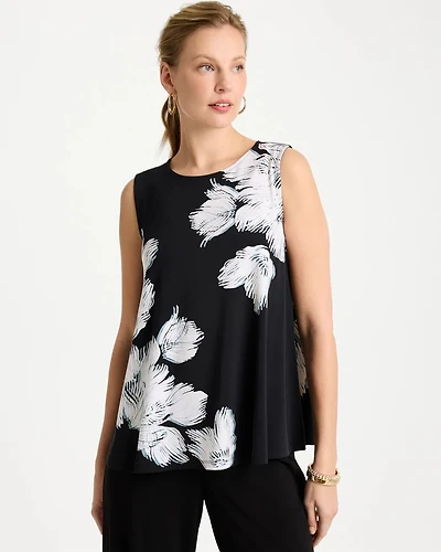 Travelers™ Knit Abstract Floral Swing Tank
