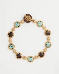 Turquoise Tortoise Collection Toggle Necklace