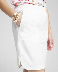 Poplin Skort