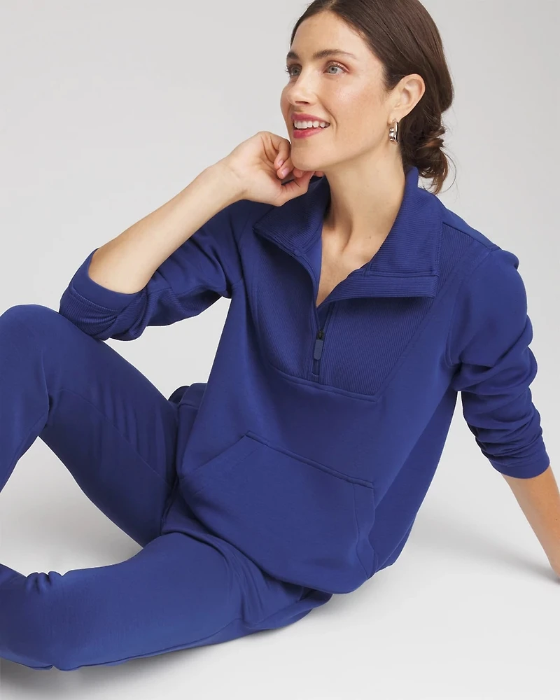 Zenergy® Ribbed Sweatshirt