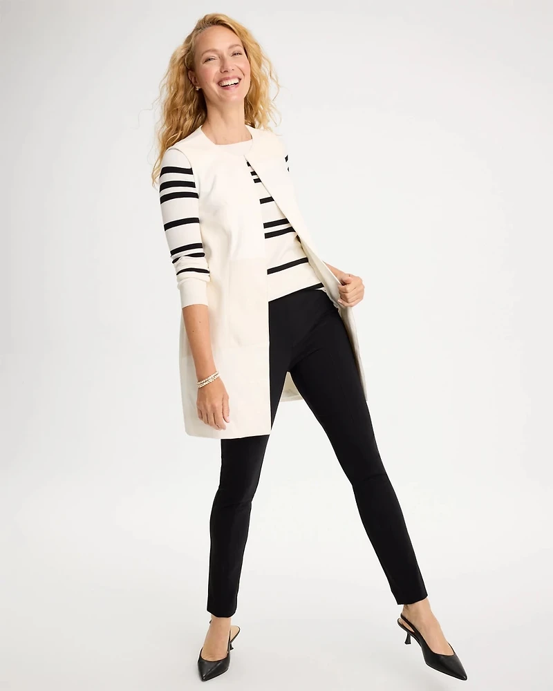 Juliet Knit Slim Ankle Pants