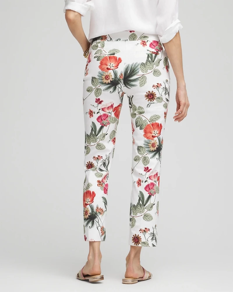 Brigitte™ Slub Cropped Pants