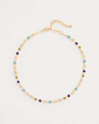 Multi-Color Tennis Necklace