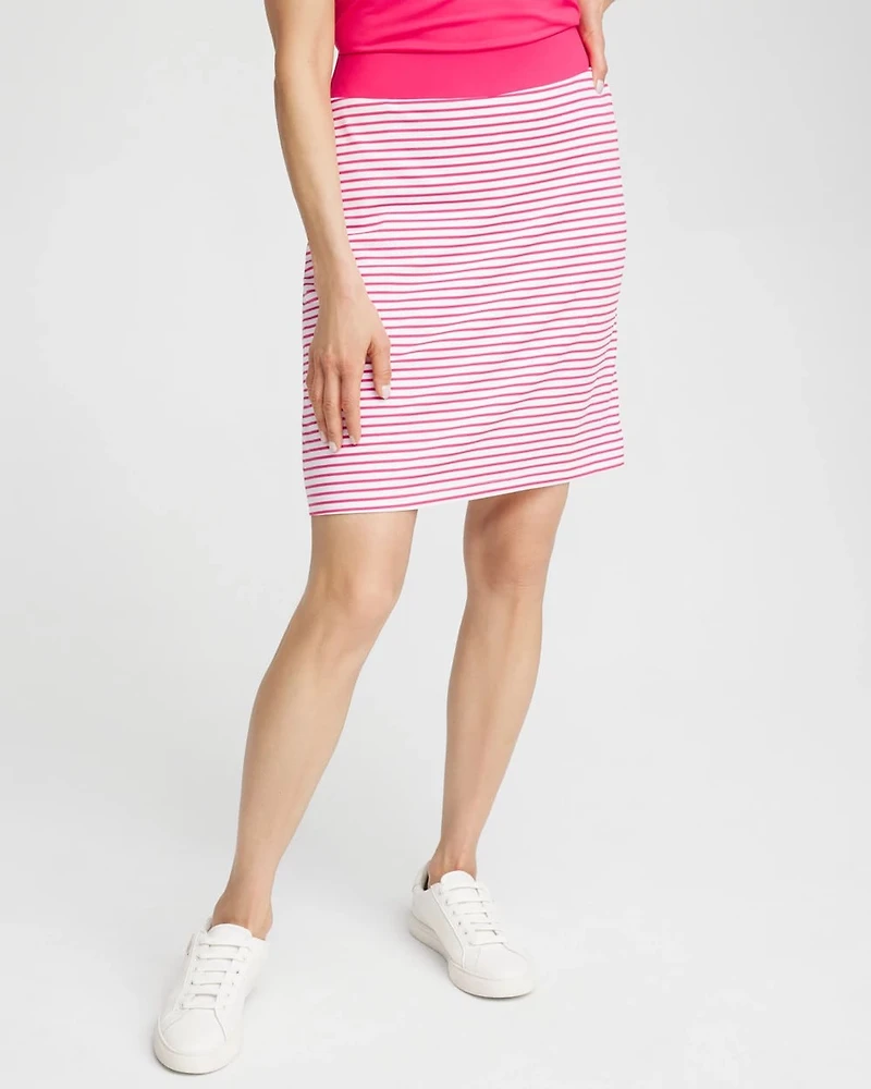 Zenergy® UPF Knit Stripe Skort