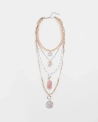 Pink Convertible Necklace