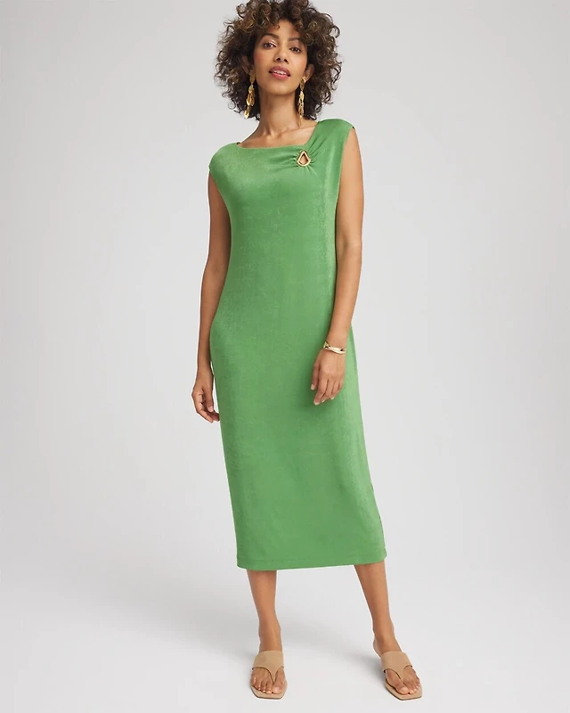 judy greer in 27 dresses Claudia Green Crystal Mini Dress 1X / Green main image 0
