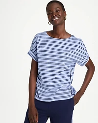 Zenergy® Textured Knit Jacquard Top