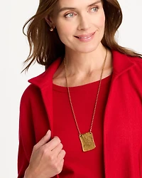 Convertible Long Double Pendant Necklace
