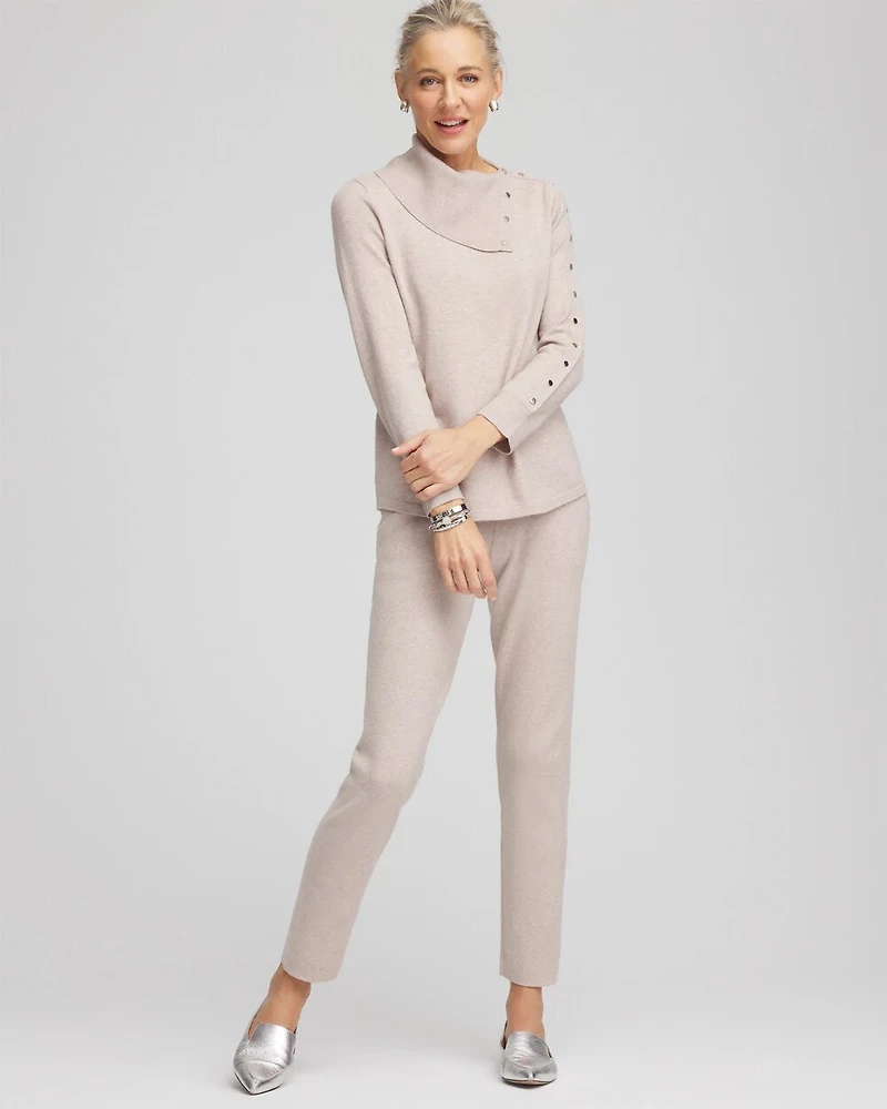 Zenergy® Luxe Envelope Neck Sweater