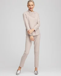 Zenergy® Luxe Envelope Neck Sweater