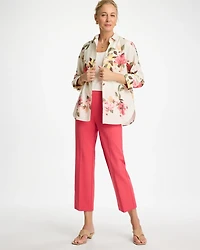 Juliet Lightweight Straight Crop Pants