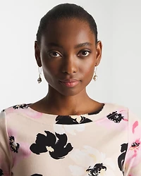 Mixed Metal Stud Earrings