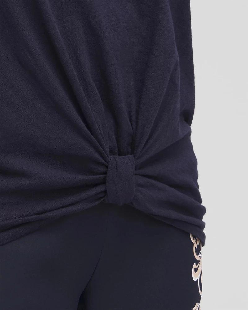 Knot Front Tee