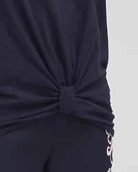 Knot Front Tee