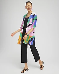 Summer Romance Tropical Midi Cardigan