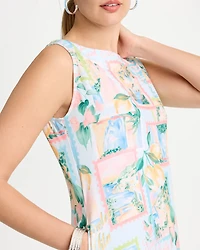 Jersey Knit Positano Shift Dress