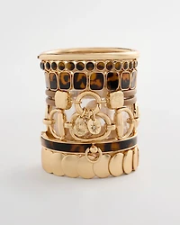 Tortoise Round Stretch Bracelet
