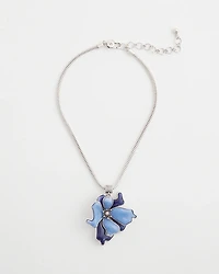 Blue Flower Pendant
