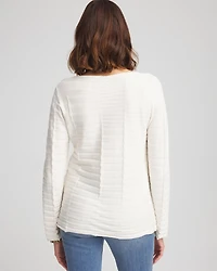 Boat Neck Pullover Sweater