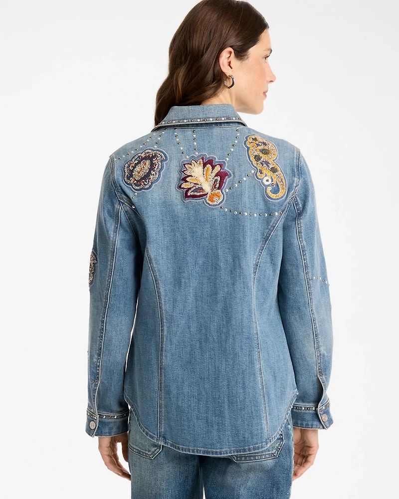 Embellished Denim Jacket