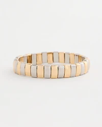 Mixed Metal Watch Band