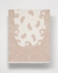 Paisley Jacquard Oblong Scarf