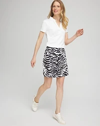 Zenergy® UPF Contrast Palms Skort