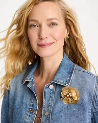 Filigree Flower Brooch