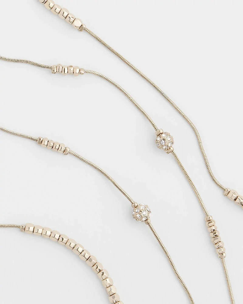 Hexie Multi-Strand Necklace