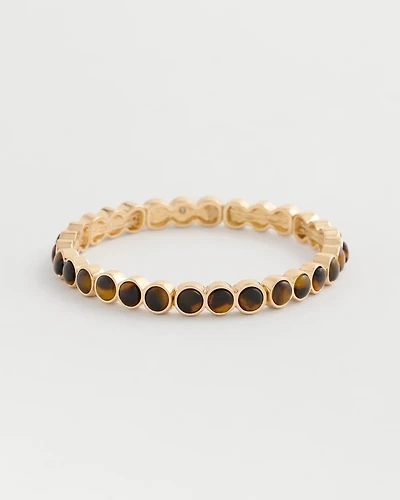Tortoise Round Stretch Bracelet