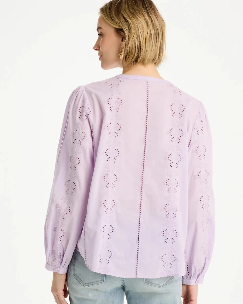 Embroidered Top