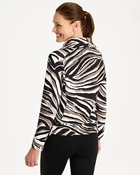 Zenergy® Soft Animal Half-Zip Top