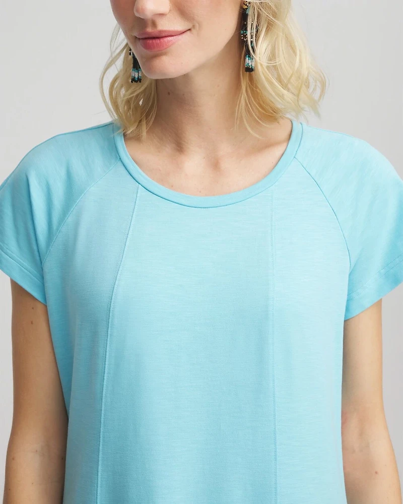 Short-Sleeved Maxi Dress