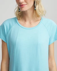 Short-Sleeved Maxi Dress