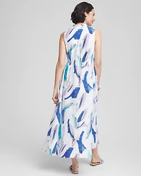 Sleeveless Gauze Maxi Dress