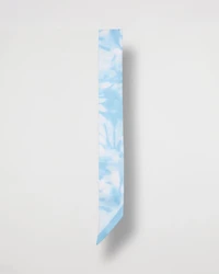Palm Tie-Dye Skinny Scarf
